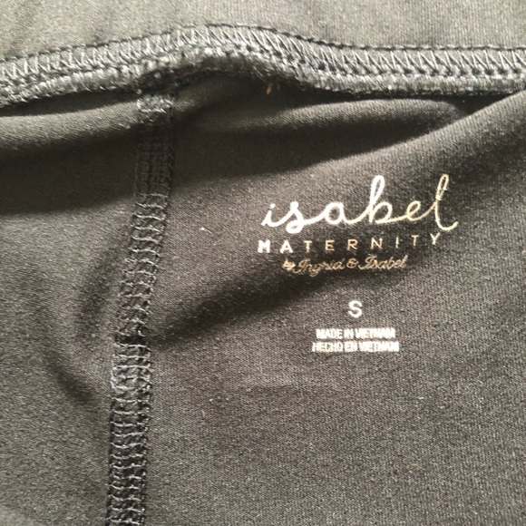 Ingrid & Isabel Maternity Black Leggings Small - Picture 7 of 7